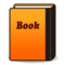 Orange Book emoji on Emojidex